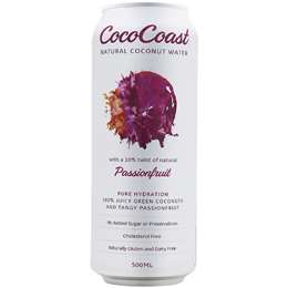 Cococoast Natural Coconut Water Passionfruit