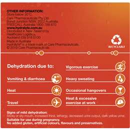 Hydralyte Powder Sachets Orange 
