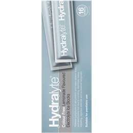 Hydralyte Electrolyte Ice Block Lemonade
