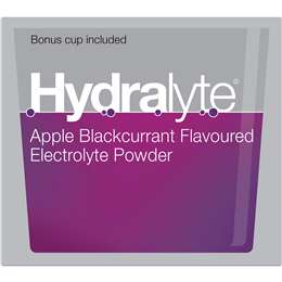 Hydralyte Electrolyte Powder Sachets Apple Blackcurrant