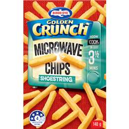 Birds Eye Microwave Chips Shoestring 