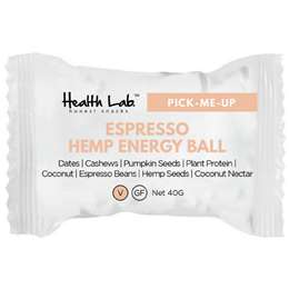 Health Lab Pick-me-up Espresso Hemp Energy Ball