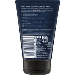 Nivea Men Deep Face Wash & Beard Wash