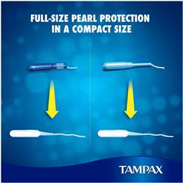 Tampax Compak Pearl Super Tampons 