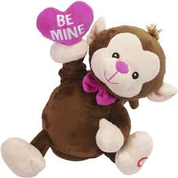 valentines singing stuffed animal