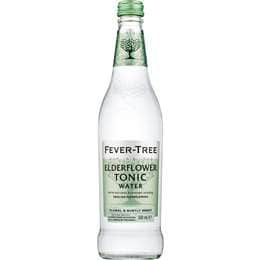 Fever-Tree Elderflower Tonic Water Bottle 500mL
