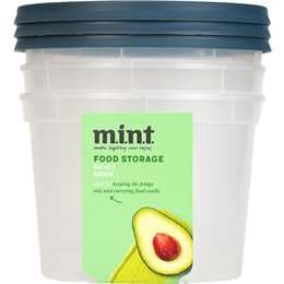 MINT Food Storage Containers 600mL