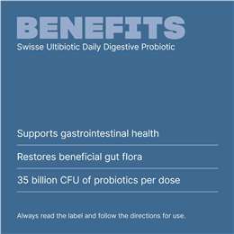 Swisse Ultibiotic Daily Digestive Probiotic Capsules