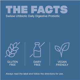 Swisse Ultibiotic Daily Digestive Probiotic Capsules
