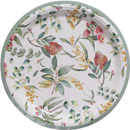 Armada Paper Plates Leaf Pattern 10 pack