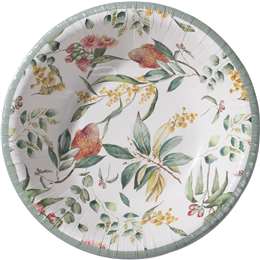 Armada Paper Bowls Leaf Pattern 10 pack