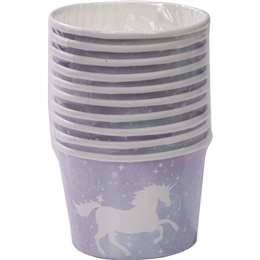 Armada Paper Ice Cream Cups Unicorn 10 pack
