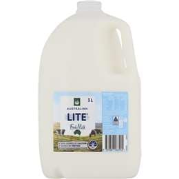 Woolworths Lite Milk Lite Milk