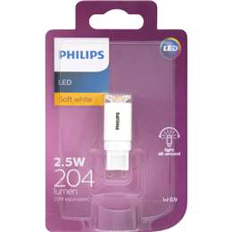 Philips 2.5w G9 Led Capsule Globe Soft White