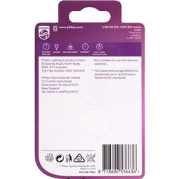 Philips 2.5w G9 Led Capsule Globe Soft White