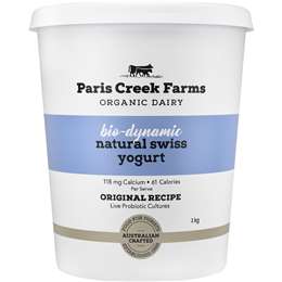 Paris Creek Farms Natural Swiss Yogurt 