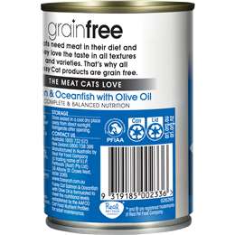 Fussy Cat Grain Free Adult Wet Cat Food Salmon & Oceanfish & Olive Oil