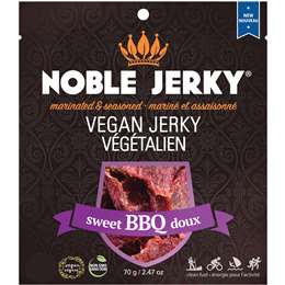 Noble Jerky Vegan Jerky Sweet Bbq