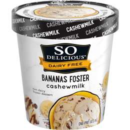 So Delicious Dairy Free Cashew Choc Drizzle Banana Foster Tub