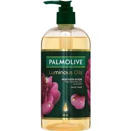 Palmolive Luminous Oils Liquid Hand Wash Soap Macadamia & Peony 500ml