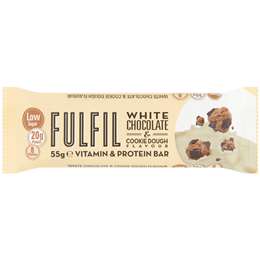 Fulfil Bar White Chocolate & Cookie Dough 55g | Woolworths