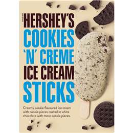 Hershey's Cookies & Cream Sticks 4 Pack | Woolworths