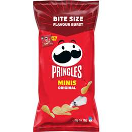 Pringles Minis Multipack Original Potato Chips 5 pack