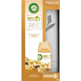 Air Wick Essential Oil Freshmatic Prime Vanilla And Cashmere