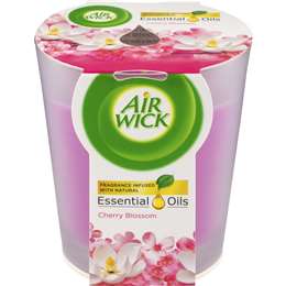 Air Wick Essential Oils Candle Cherry Blossom each
