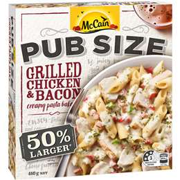 McCain Pub Size Chicken Bacon Bake Frozen Meal