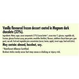 Magnum Dairy Free Frozen Dessert Sticks Classic