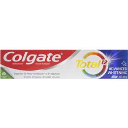 Colgate Total Advanced Whitening Antibacterial Toothpaste
