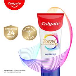 Colgate Total Advanced Whitening Antibacterial Toothpaste