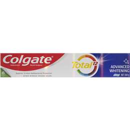 Colgate Total Advanced Whitening Antibacterial Toothpaste