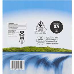 Woolworths Spring Water Bag In Box 