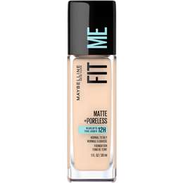 Maybelline Fit Me Matte & Poreless Foundation- Natural Ivory 112 30ml