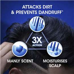 Head & Shoulders Ultramen Sports Fresh 2in1 Dandruff Shampoo & Conditioner