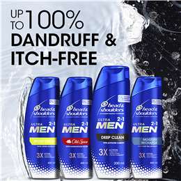 Head & Shoulders Ultramen Sports Fresh 2in1 Dandruff Shampoo & Conditioner