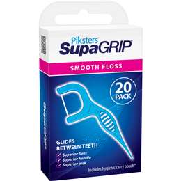 Piksters SupaGrip Dental Floss Picks 20 pack
