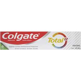 Colgate Antibacterial Toothpaste Total Original 200g | Woolworths