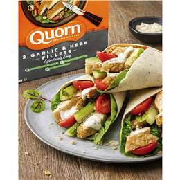 Quorn Garlic & Herb Fillets Frozen Meal