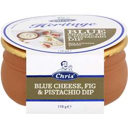 Chris' Heritage Dips Blue Cheese, Fig & Pistachio
