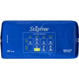 Stayfree Regular Pads With Wings