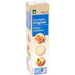 Woolworths Plain Water Crackers