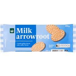 Woolworths Arrowroot Milk Biscuits product image