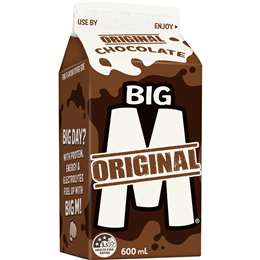 Big M Chocolate Milk 600ml | Woolworths