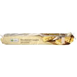 Woolworths Select Shortbread Cream Biscuits 250g | Woolworths