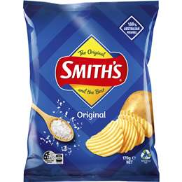 Smith's Crinkle Cut Potato Chips Original 170g