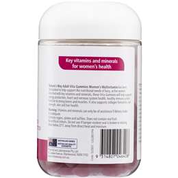 Natures Way Vitagummies Womens Multivit Orange Lemon Blueberry