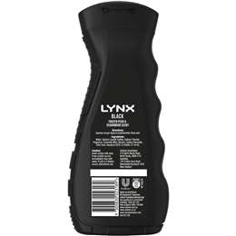 Lynx Black Bodywash For Men Shower Gel